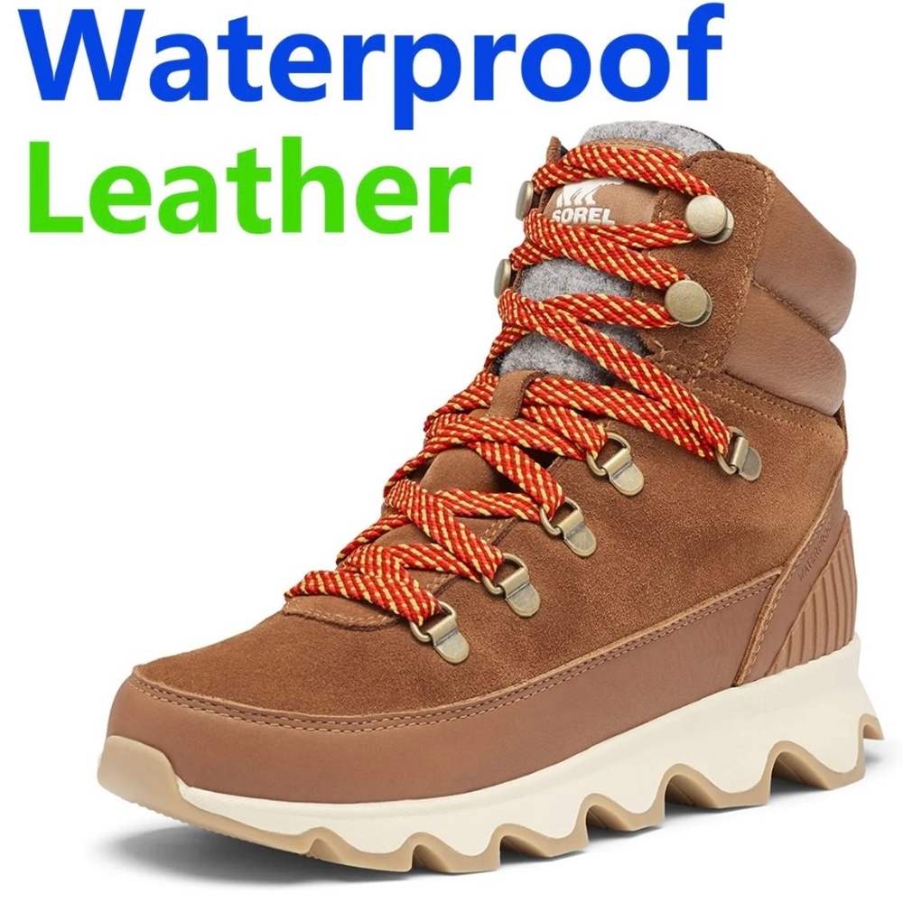 *SIZE 8* Brand New SOREL Women's Kinetic Conquest Leather Boots